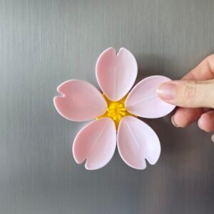 Magnet/pinces fleur de Sakura